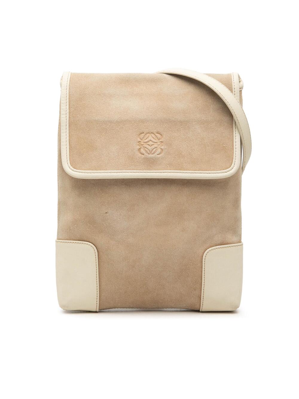 Loewe Suede Anagram Crossbody Pre-Loved #360414L36B